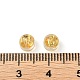 Rack Plating Brass Ear Nuts KK-M269-07G-3