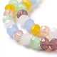 Glass Beads Strands GLAA-E036-05B-4