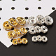 Iron & Brass Rhinestone Spacer Beads RB-TA0001-07-5