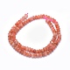 Natural Sunstone Beads Strands G-O170-68A-2