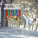 Ph pandahall taekwondo porta medaglia medaglia d'argento gancio espositore 20 gancio appendiabiti per montaggio a parete decorazione trofeo scaffale premio premio nastro premio gancio per oltre 50 medaglie facile da installare 15.75 pollici ODIS-WH0045-016-7
