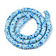 Handmade Polymer Clay Beads Strands CLAY-R089-6mm-165-2
