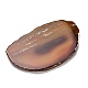 Chakra Natural Dyed Agate Piece Hanging Ornament HJEW-R126-01E-2