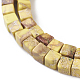 Brins de perles de jaspe impérial naturel G-I248-02I-3