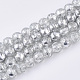 Drawbench Transparent Glass Beads Strands X-GLAD-S090-6mm-10-1