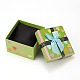 Heart Pattern Cardboard Jewelry Boxes CBOX-L007-001B-3