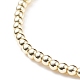 7pcs 7 bracelets extensibles en hématite synthétique de style sertis de perles de lettres acryliques BJEW-JB08132-6
