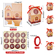 Christmas Cardboard Candy Boxs CON-WH0086-040-2