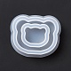 Moldes de silicona aptos para alimentos con forma de cabeza de oso doble diy SIMO-D001-17-4