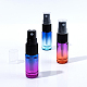 Benecreat 10パック5mlグラデーションカラーガラススプレーボトル、ダストキャップ付きミニファインミストアトマイザー、10個のスポイトと4個のホッパー、香水ディスペンサー化粧品用 DIY-BC0010-94-6