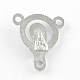 Virgin Mary Alloy Chandelier Component Links PALLOY-R086-02-4