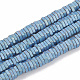 Chapelets de perles en hématite synthétique sans magnétiques G-N0318-38-B-1