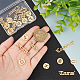 UNICRAFTALE 24Pcs 12 Style Constellations Charms 201 Stainless Steel Zodiac Link Connectors Constellations Pendants Jewelry Connector Charms 1.2mm Double Hole Necklace Pendant for Jewelry Making STAS-UN0044-99-3