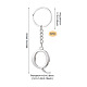 Porte-clés en alliage&nbsp;KEYC-TADJ0001-11Q-3