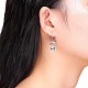 925 Sterling Silver Dangle Earrings EJEW-BB33784-3