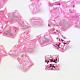 Mixed Grade A Square Shaped Cubic Zirconia Pointed Back Cabochons X-ZIRC-M004-4x4mm-2