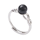 (Jewelry Parties Factory Sale)Adjustable Brass Finger Rings RJEW-K231-A04-1