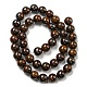 Natural Yellow Tiger Iron Beads Strands G-C079-A03-02-3