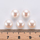Perle di perle d'acqua dolce coltivate naturali di grado aaa PEAR-N020-01A-6