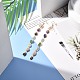 Natural Gemstone Nuggets Beads Dangle Earrings EJEW-JE04667-2