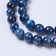Natural Sodalite Beads Strands G-F568-210-8mm-3