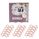 Chgcraft 15 pz clip porta carte Infinity da 2.7 pollici supporto per note per carta carta nota foto display festa di nozze AJEW-WH0248-294RG-1