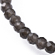 Natürlichen Obsidian Perlenketten NJEW-JN02492-09-2