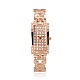 Valentine Day Gift Idea for Girlfriend High Quality Stainless Steel Rhinestone Wrist Watch WACH-A004-08RG-2