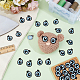 20 Paar Augenklappen aus Polyestergewebe&nbsp;PATC-PH0001-71B-4
