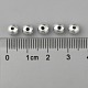 Perles rondes acryliques de placage en plastique PACR-L003-6mm-S-4