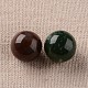 Perles de balle ronde en agate indienne naturelle G-I174-16mm-15-2