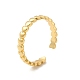 Rack Plating Brass Heart Wrap Cuff Rings for Women RJEW-C050-07G-1