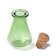 Botellas de corcho de vidrio AJEW-O032-01D-3