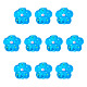 Perle di lampwork fatte a mano da 10 pz&nbsp;LAMP-TADJ0001-01G-2