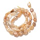 Chapelets de perles de sunstone naturelle naturelles G-G018-18B-3