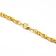 Modische 304 Edelstahl Seil Kette Halskette Herstellung STAS-A028-N036-4