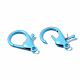 Spray Painted Eco-Friendly Alloy Lobster Claw Clasps X-PALLOY-T080-06A-NR-5