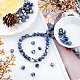 Beebeecraft 90~100Pcs 8mm Natural Blue Sodalite Beads Round Loose Gemstone Beads Energy Stone for Bracelet Necklace Jewelry Making G-BBC0001-02B-5