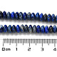 Natürlicher Lapislazuli Perlenstränge G-Z030-A22-01-5