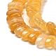 Natürlichen Topas Jade Perlen Stränge&nbsp;G-Q167-B13-01-4