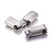 304 Stainless Steel Magnetic Clasps with Glue-in Ends STAS-E440-52P-3
