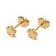 Boucles d'oreilles en laiton&nbsp;EJEW-O003-01C-G-1