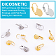 DICOSMETIC 40Pcs 2 Colors 304 Stainless Steel Leverback Earring Findings STAS-DC0007-31-4