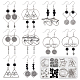 Sunnyclue DIY Eye of Ra/Re Kits zur Herstellung von baumelnden Ohrringen DIY-SC0019-68-1