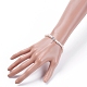 Natürliche Süßwasserperlen Perlen Stretch Armbänder BJEW-JB04863-01-5