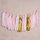 Hanging Paper Tassels for Wedding Party Home Decoration AJEW-PH0014-02-3