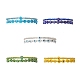 Glass Seed Beads Beaded Bracelets Sets BJEW-JB09075-1