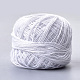 綿混紡糸  マクラメコード  3プライ  スプールで  ホワイト  0.5mm  約60~62ヤード/ロール（60~62フィート/ロール） OCOR-T009-04-1