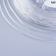 丸い日本の弾性クリスタルストリング  弾性ビーズ糸  ストレッチブレスレット作り用  透明  1mm  約10.93ヤード（10m）/ロール X-EW-G008-01-1mm-2