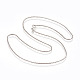 Rhodinierte 925-Ketten-Halskette aus Sterlingsilber STER-L059-12A-2